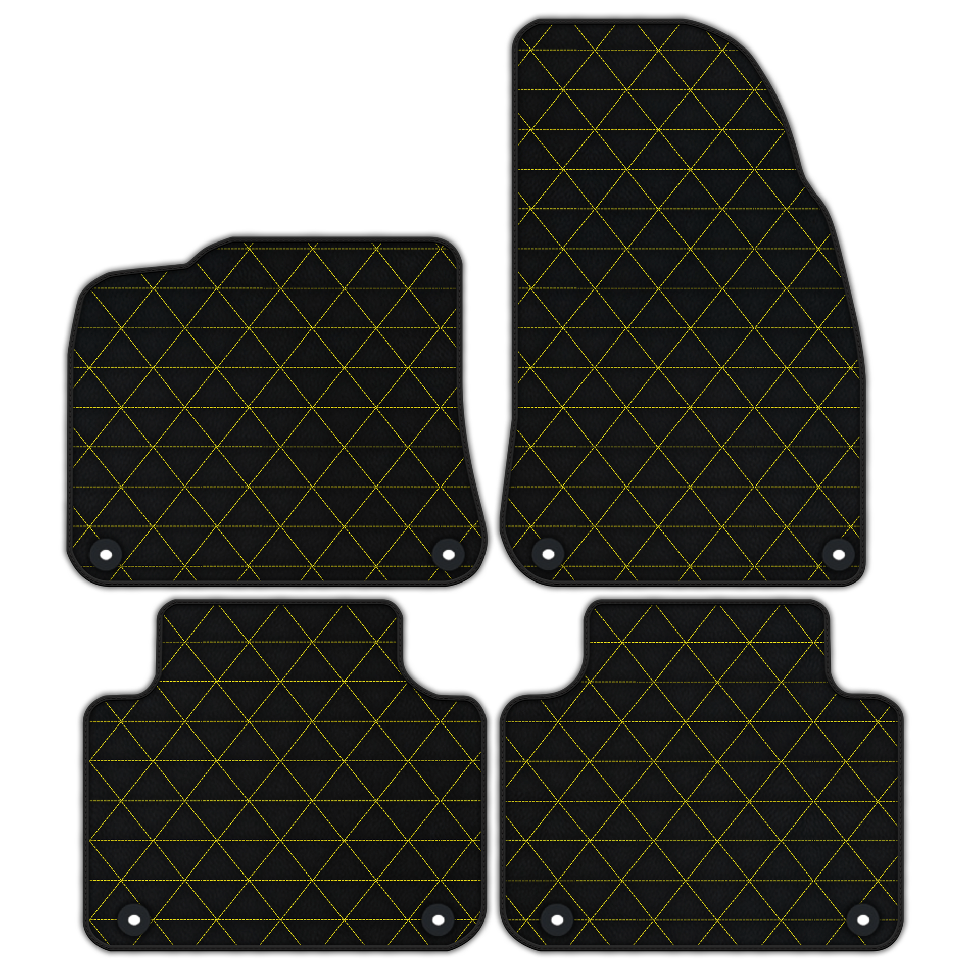 Premium Custom Leather Floor Mats for Porsche Cayenne (2018-2023)