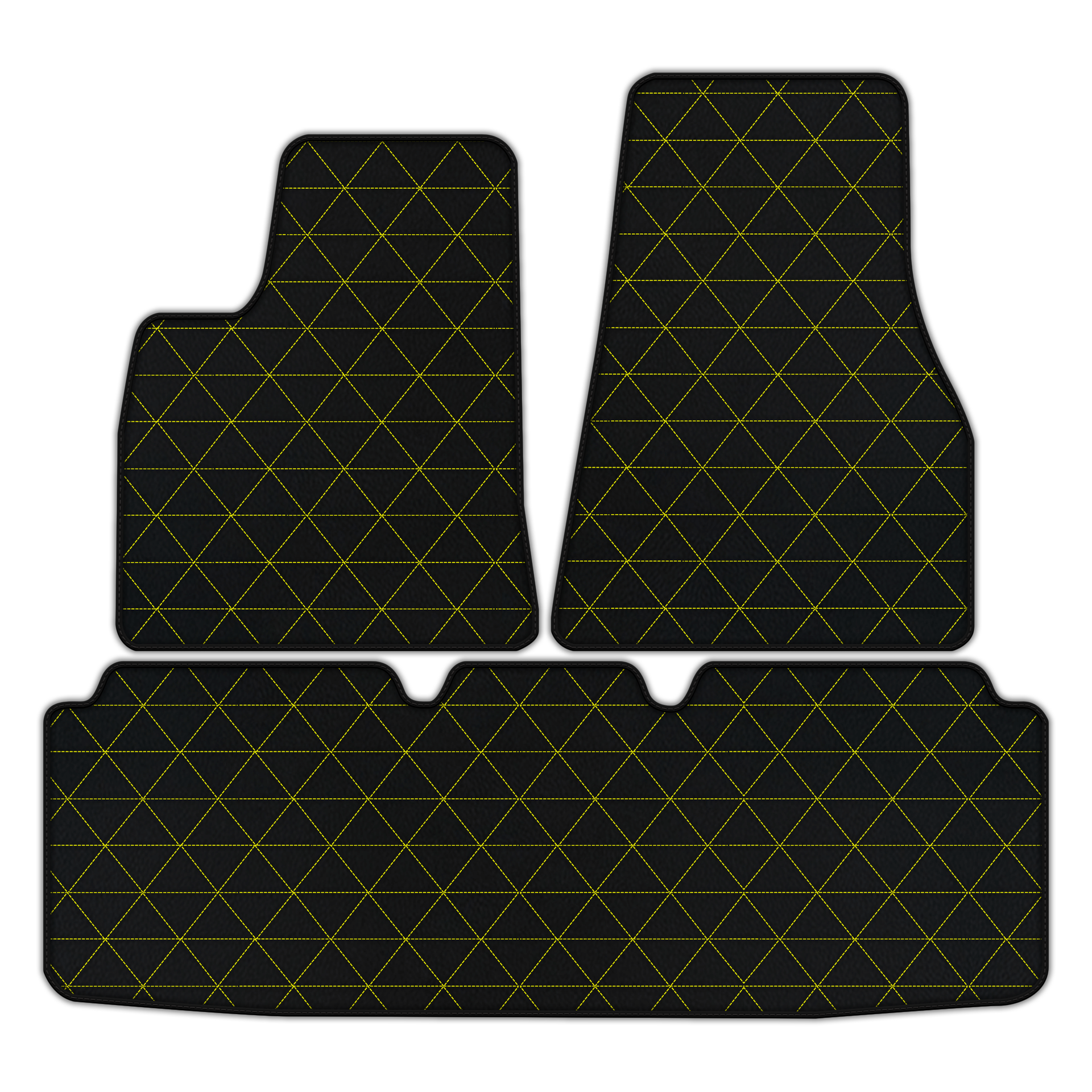 Custom Leather Floor Mats for Tesla Model S (2012-2023)