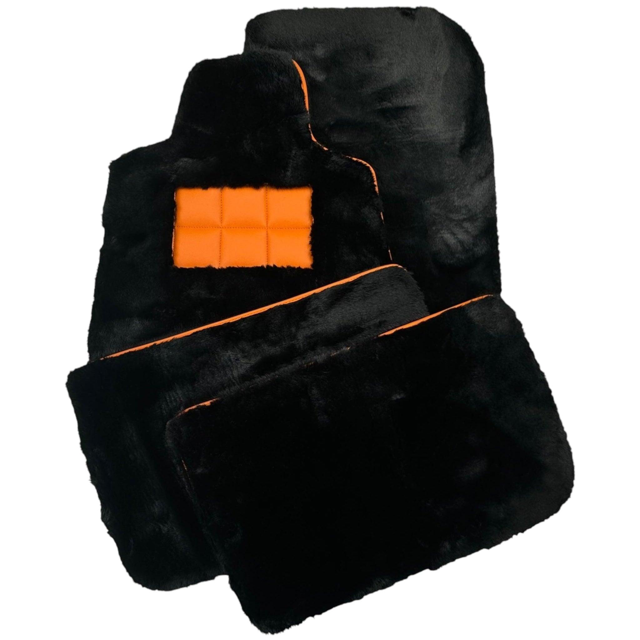 Various Colors of Sheepskin Floor Mats Tailored for the Alfa Romeo Giulia (1962-1978) - AutoWin