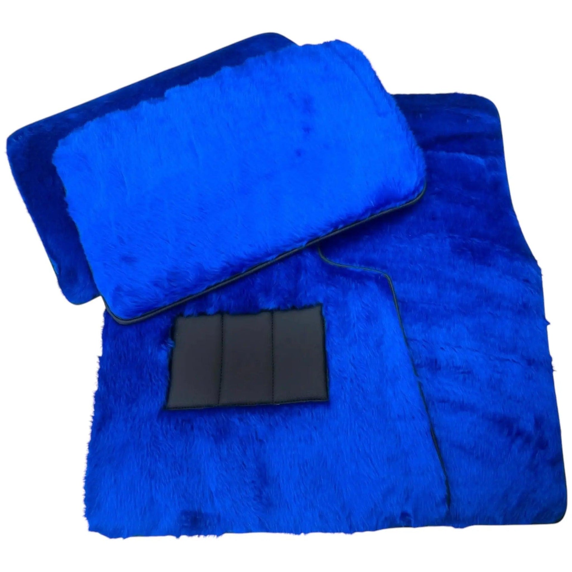 Various Colors of Sheepskin Floor Mats Tailored for the Lexus RZ (2023-2024) - AutoWin