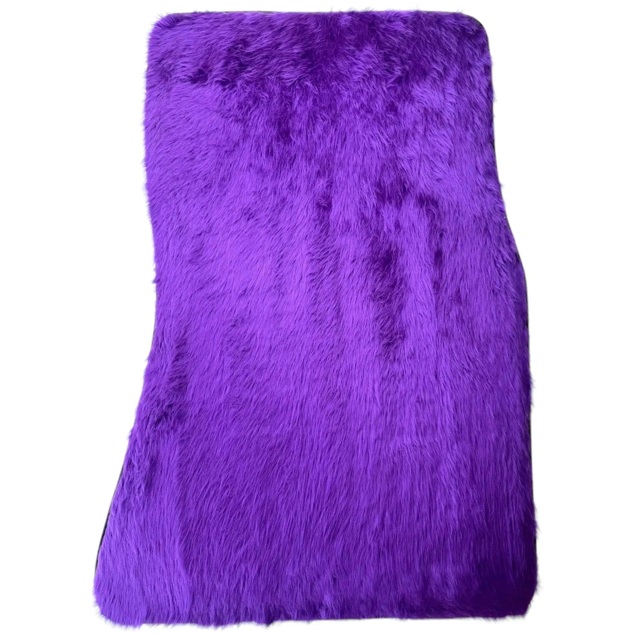 Violet Sheepskin Floor Mats for Rolls-Royce Wraith (2013-2023) - AutoWin