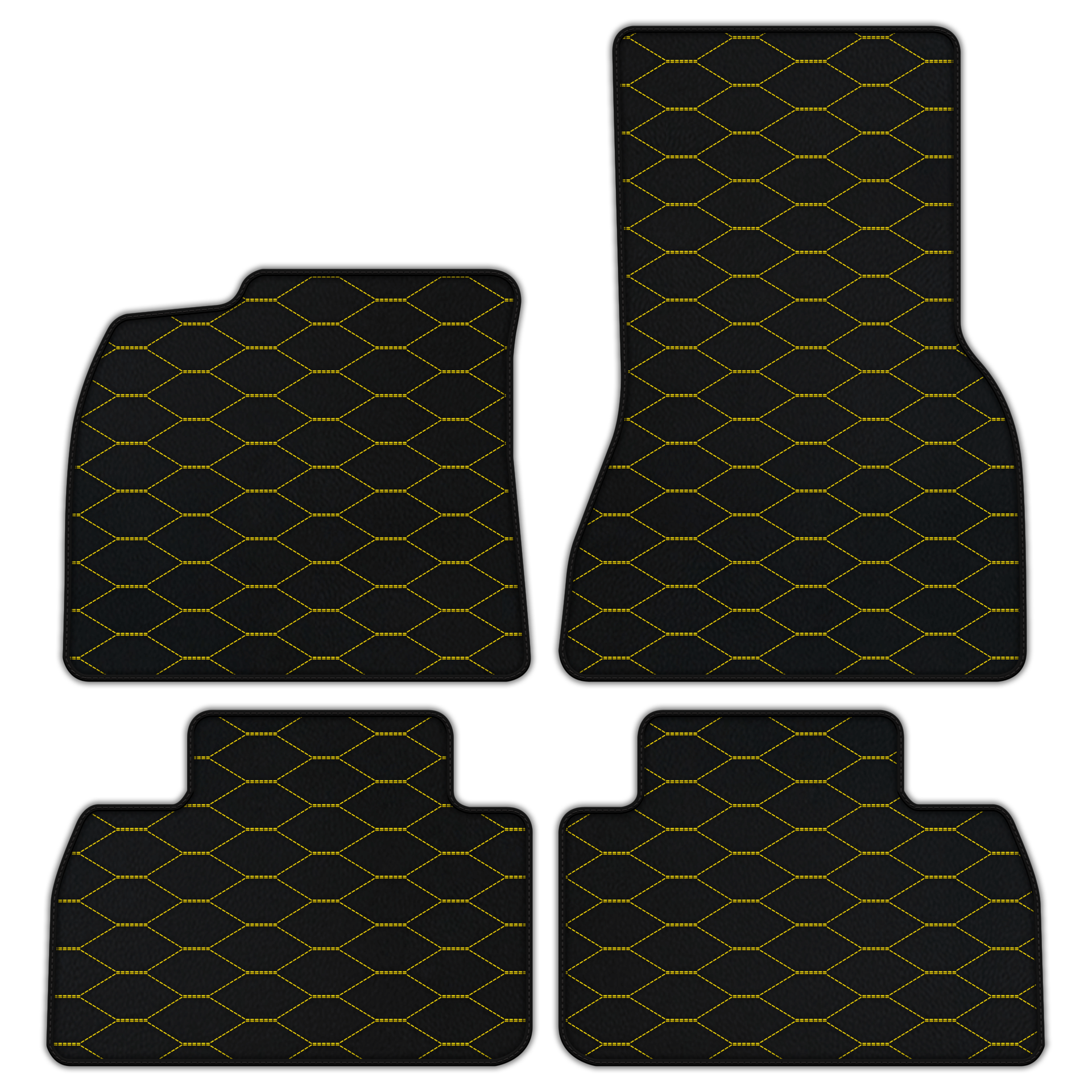 Custom Premium Leather Floor Mats for Porsche Macan EV (2024-2026)