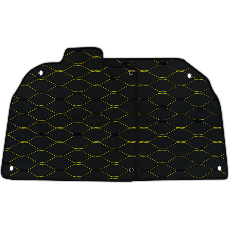 Customizable Leather Floor Mats with Viper Hex Pattern for Lamborghini Aventador SV (2012-2022)