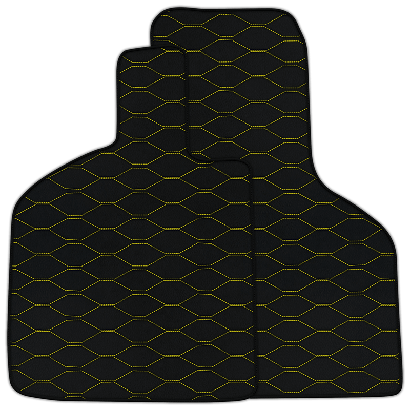 Customizable Leather Floor Mats with Viper Hex Pattern for Lamborghini Huracan Tecnica (2022-2024)