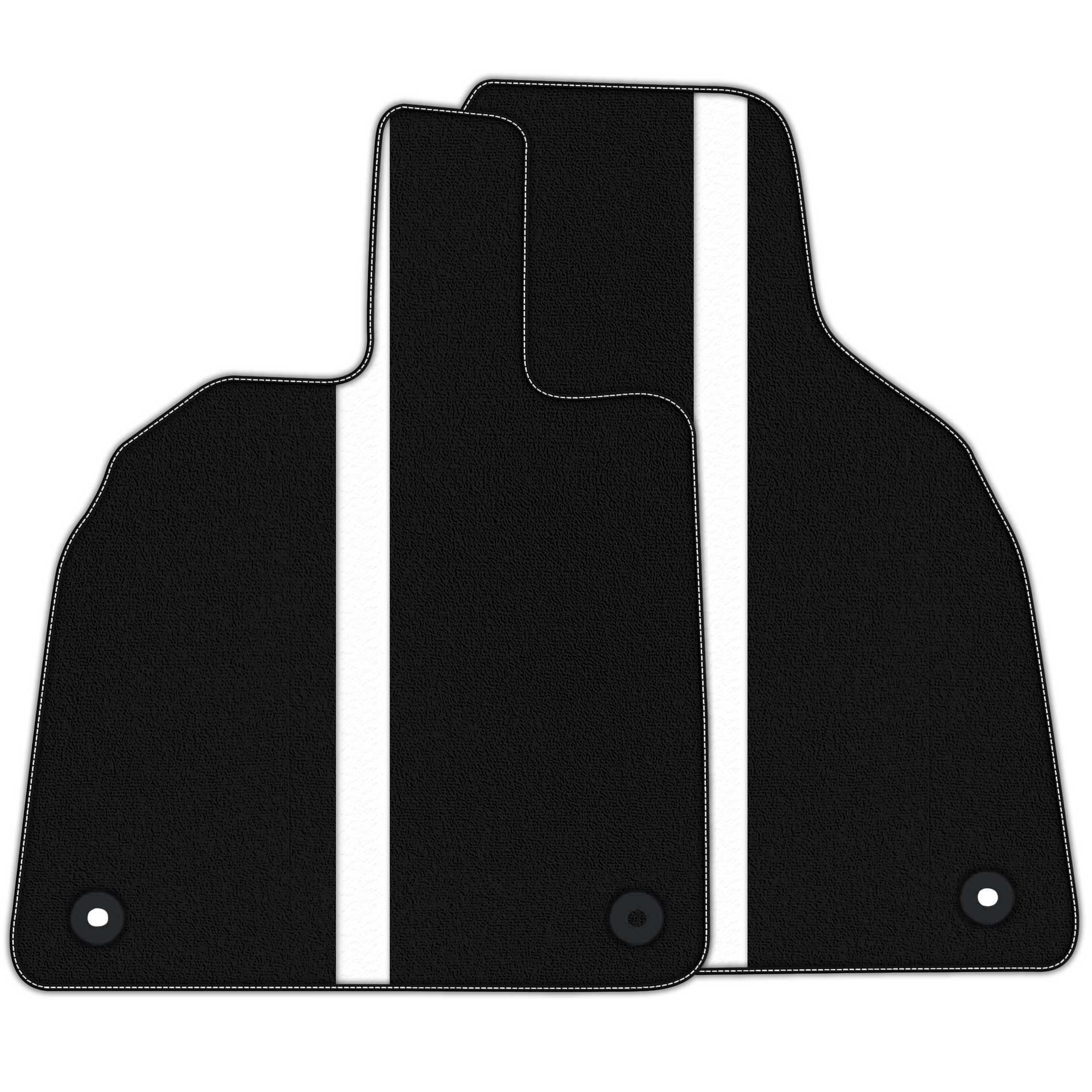 Custom Black Floor Mats for Lamborghini Revuelto (2024-2025)