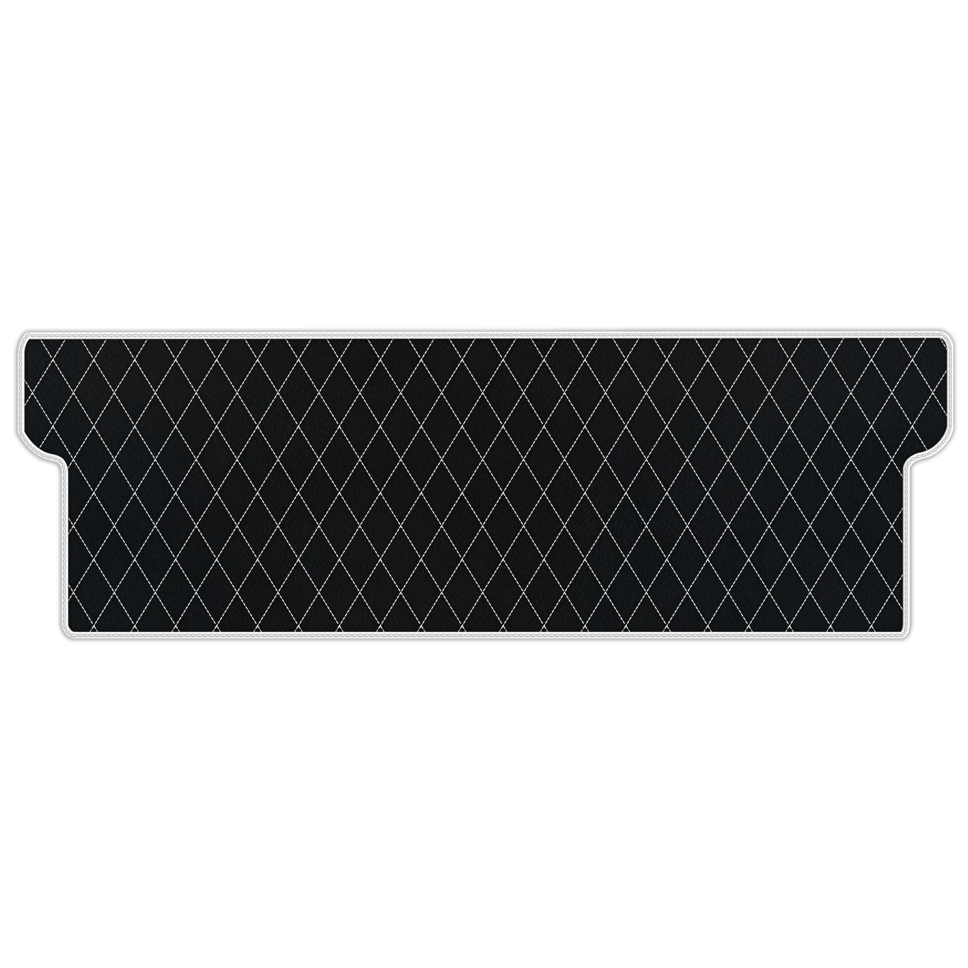 Customizable Leather Trunk Floor Mats with Double Diamond Pattern for Ferrari Dino GT4 (1973-1979) - AutoWin