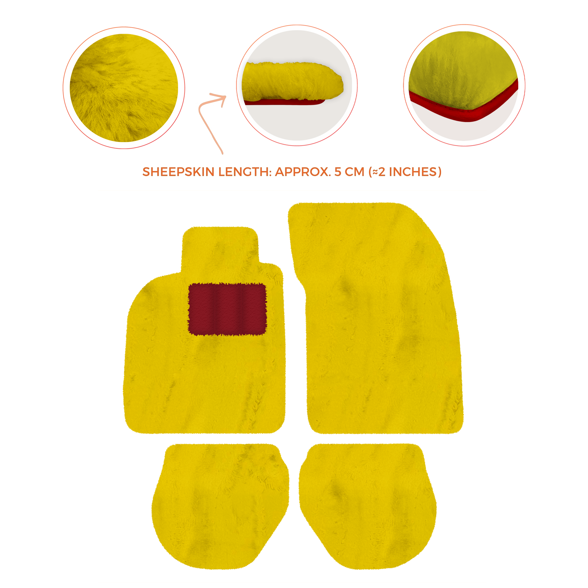 Black Floor Mats for Porsche 911 - 993 (1994-1998) - AutoWin