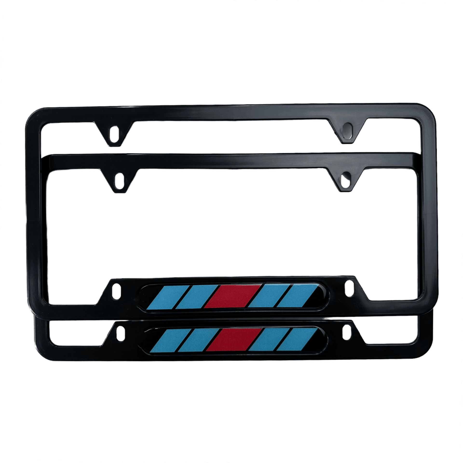 Autowin Number Plate Holder USA Standard Size Blue - AutoWin