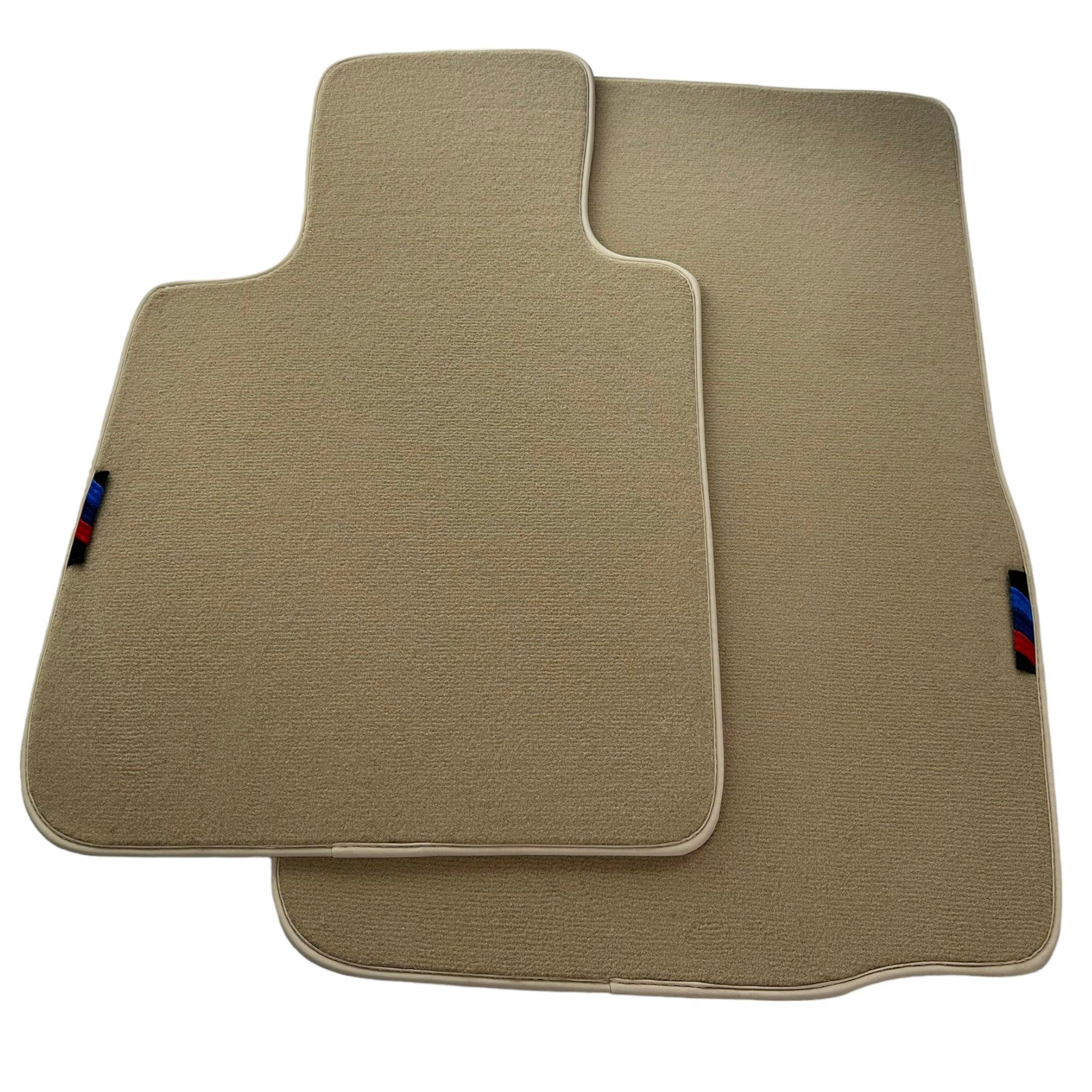 Beige Floor Mats For BMW Z4 Series E89 With M Package - AutoWin