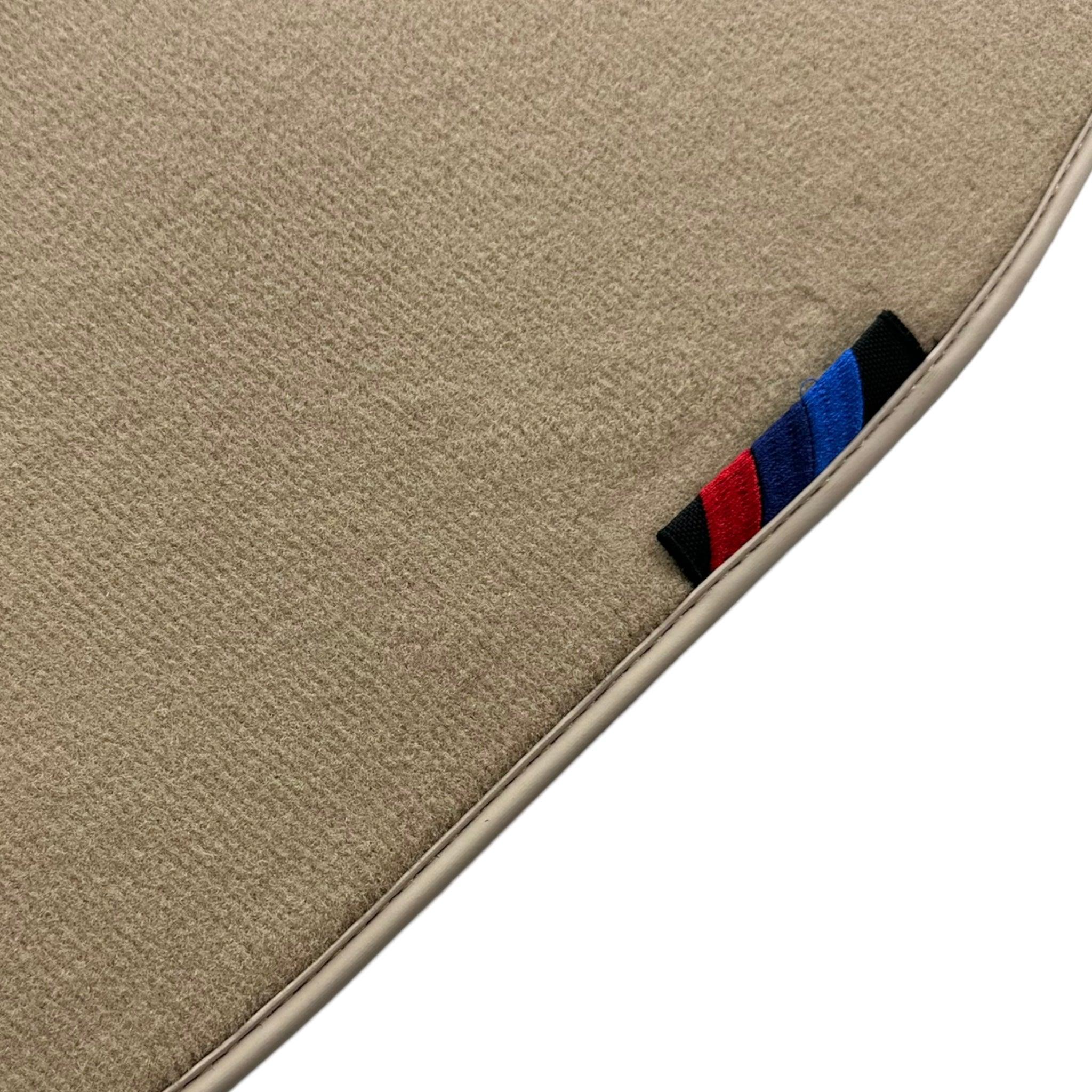 Beige Floor Mats For BMW Z4 Series E89 With M Package - AutoWin