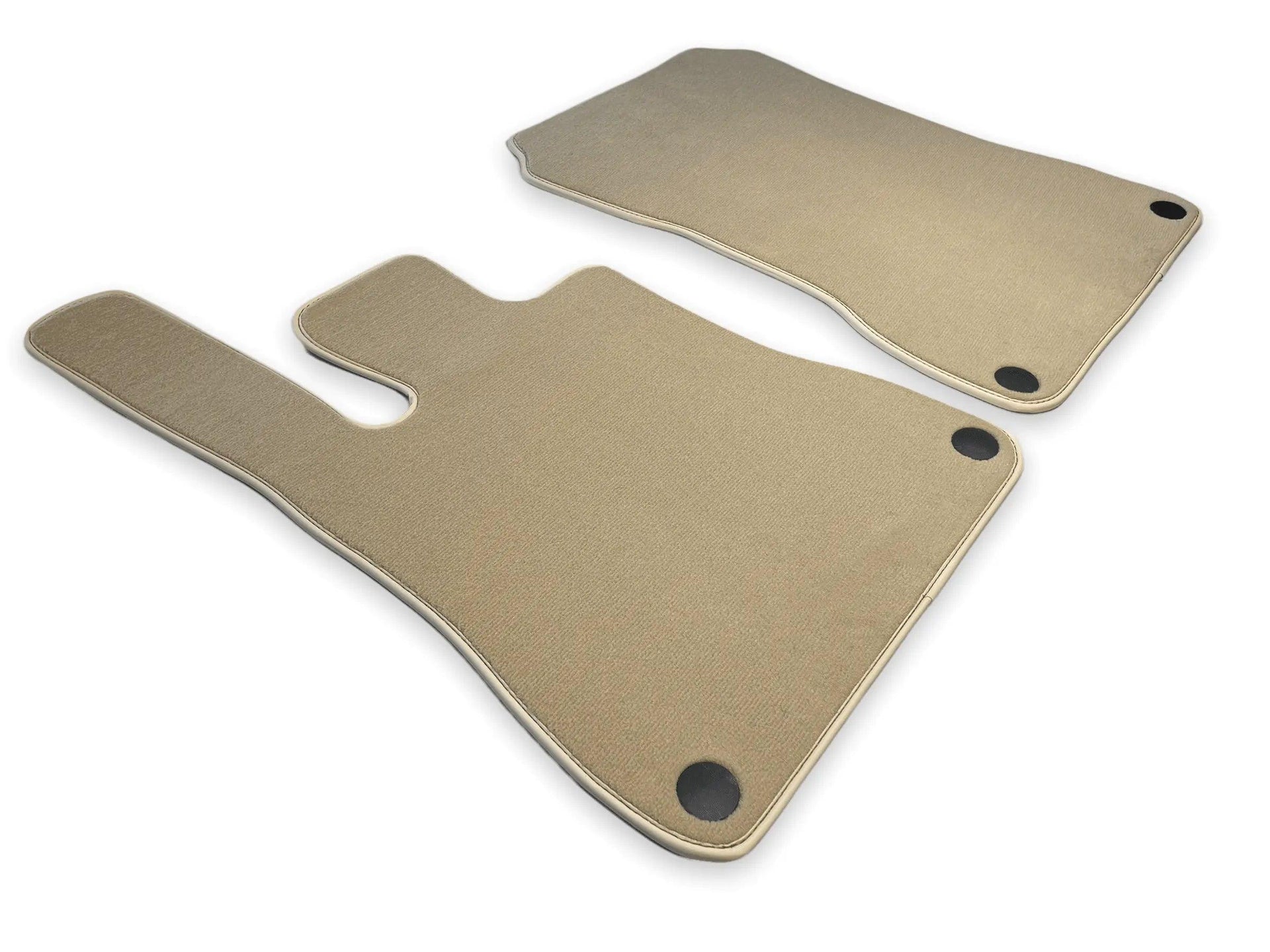 Beige Floor Mats For Mercedes-Benz SLK R172 (2011-2023) - AutoWin