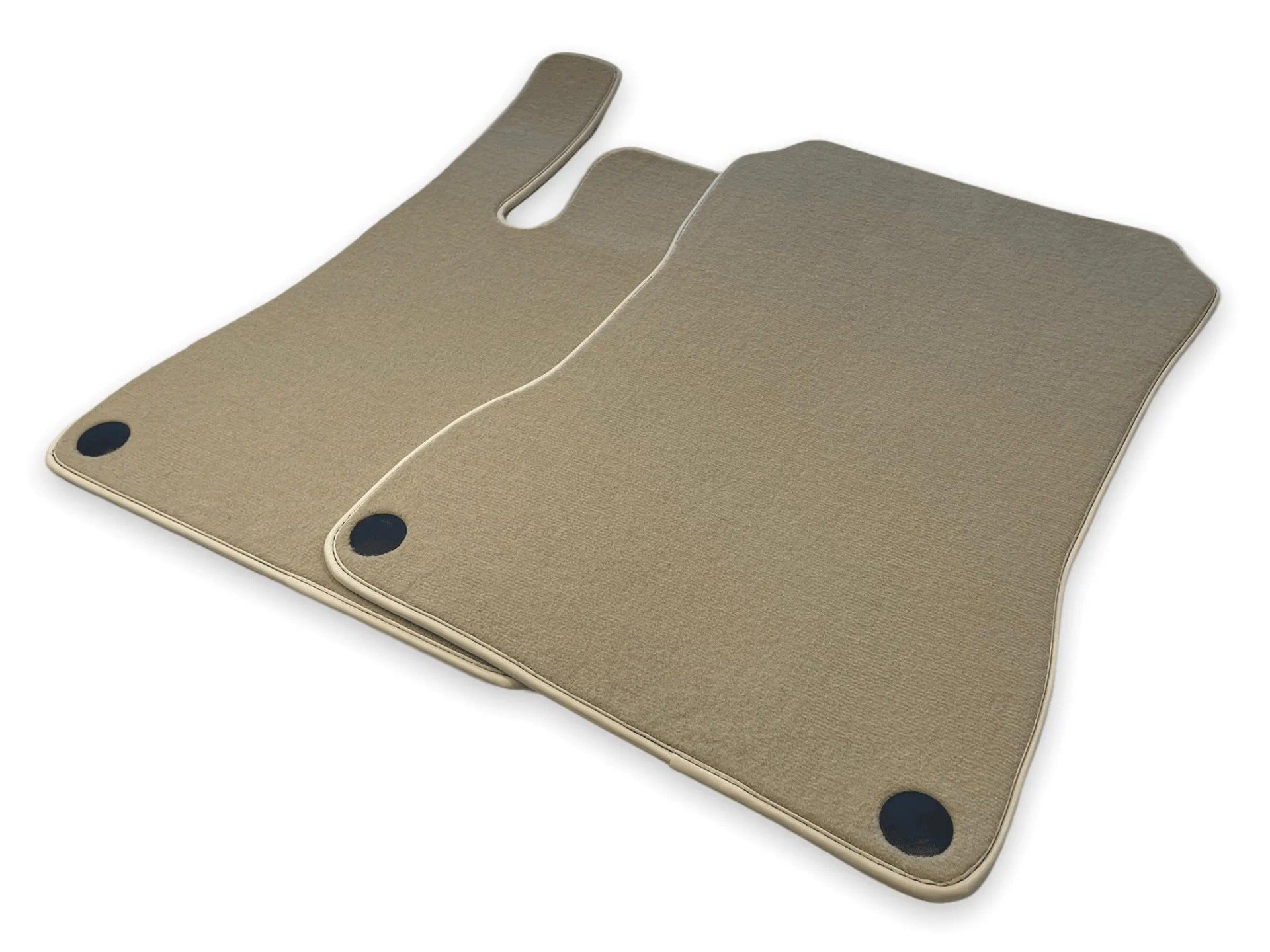 Beige Floor Mats For Mercedes-Benz SLK R172 (2011-2023) - AutoWin