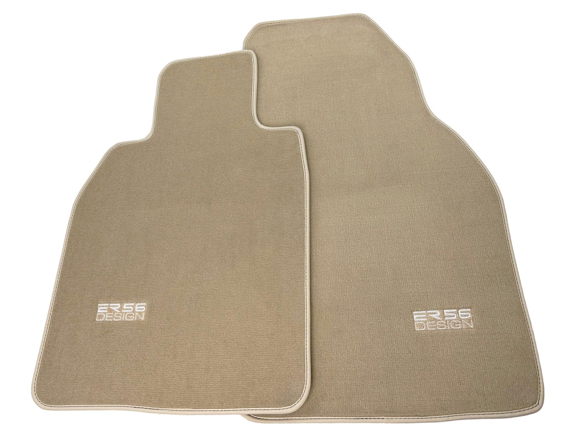 Beige Floor Mats for Porsche 981 Cayman (2012–2016) | Er56 Design - AutoWin