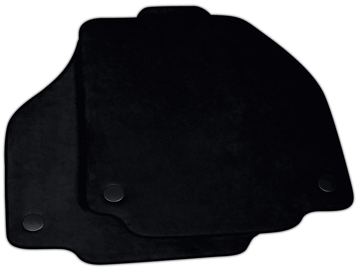 Black Alcantara Floor Mats for Ferrari 458 Italia (2009-2015) | Various Trim Colors