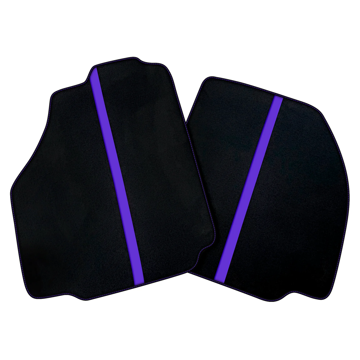 Black Car Floor Mats with Leather Line for Ferrari 458 Speciale (2012-2015) | Various Colors
