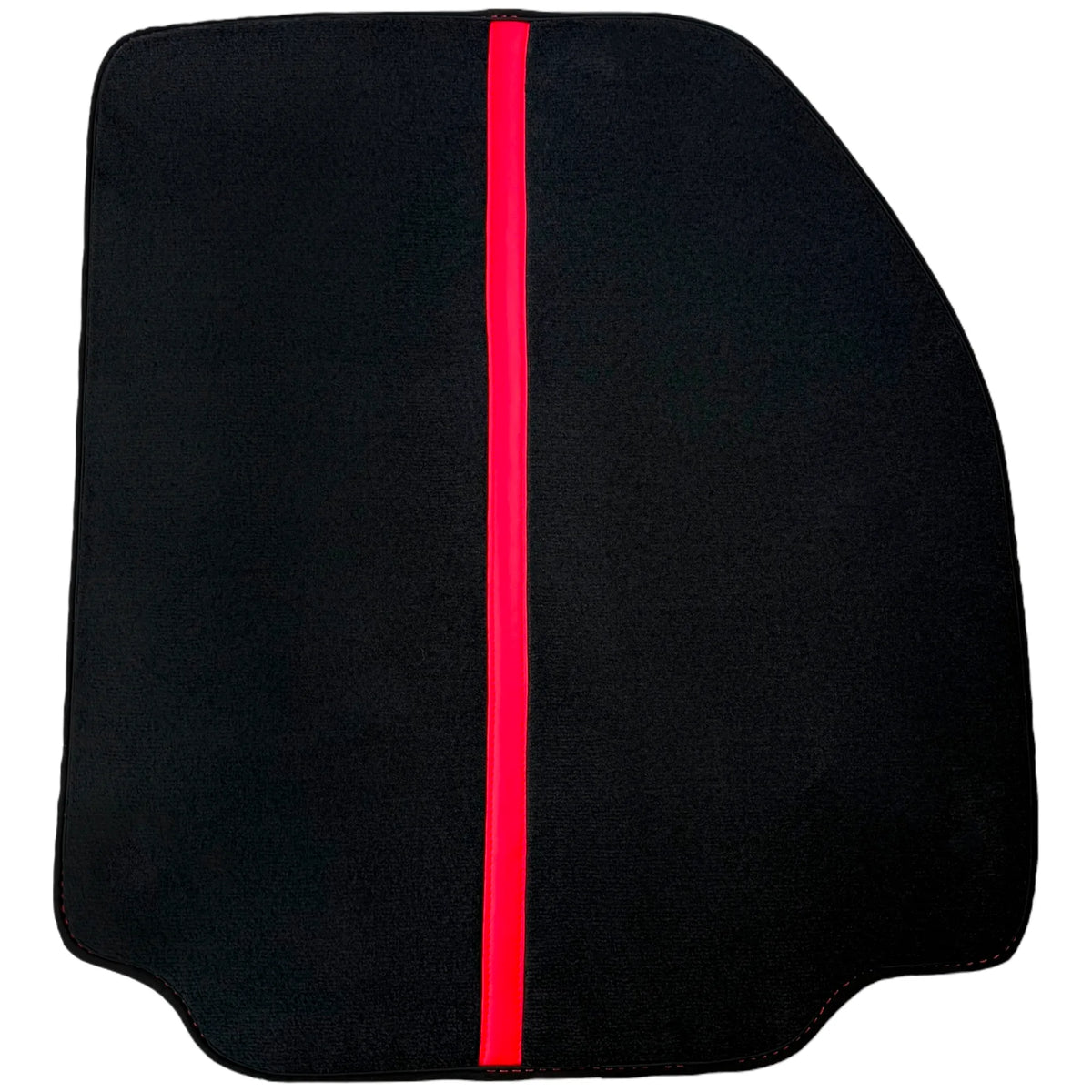 Black Car Floor Mats with Leather Line for Ferrari 488 Pista Spider (2019-2021) | Various Colors