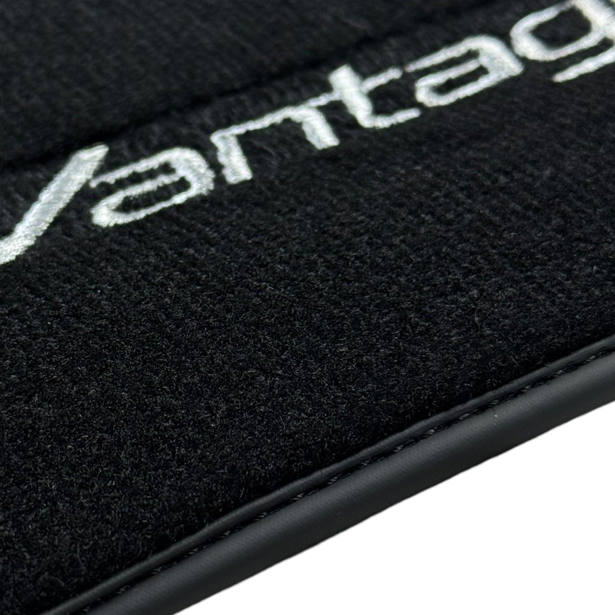 Black Floor Mats for Aston Martin V8 Vantage (2005–2023) - AutoWin