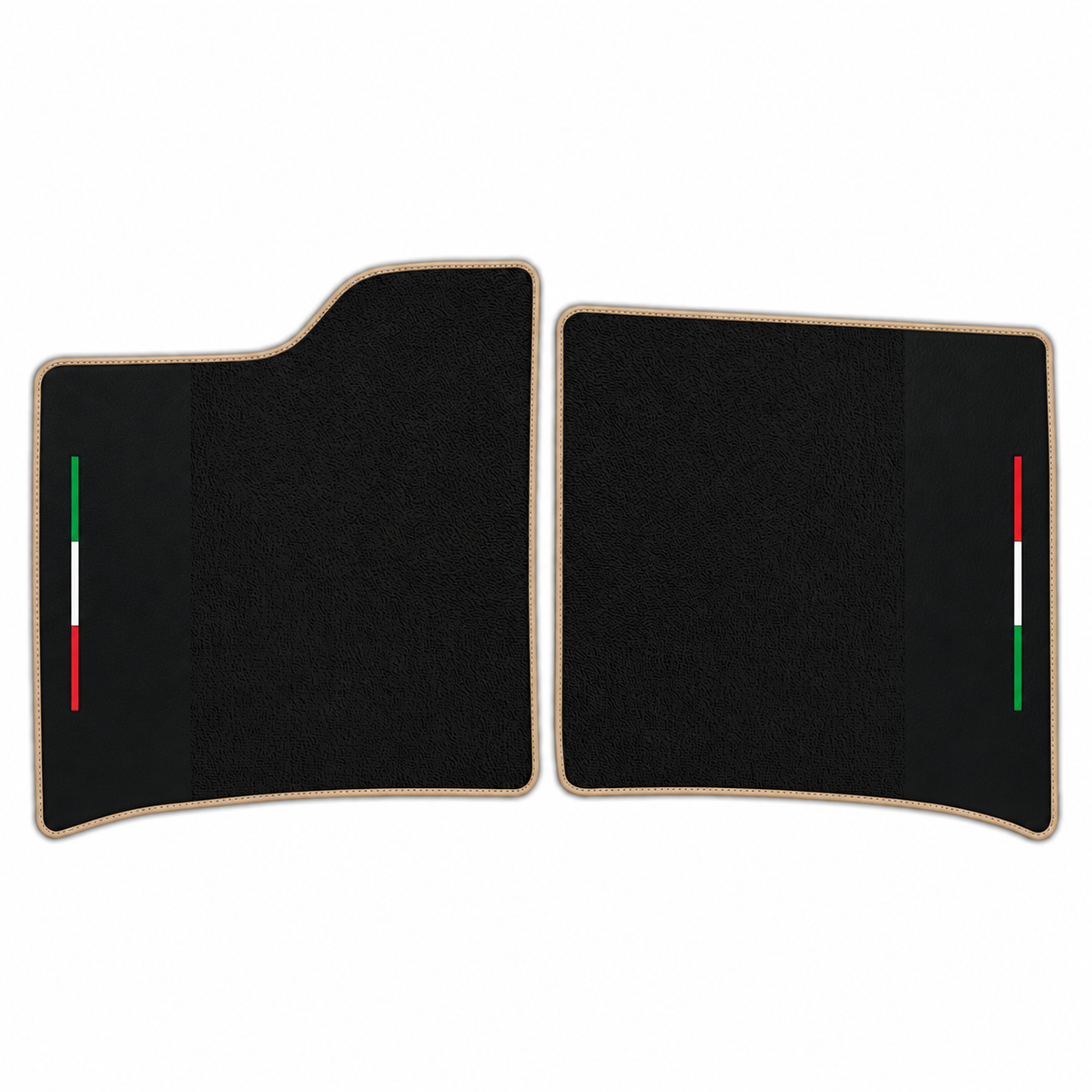 Customizable Leather Floor Mats with Pattern ER56 V2 Edition for Ferrari 12 Cilindri (2024-2026)