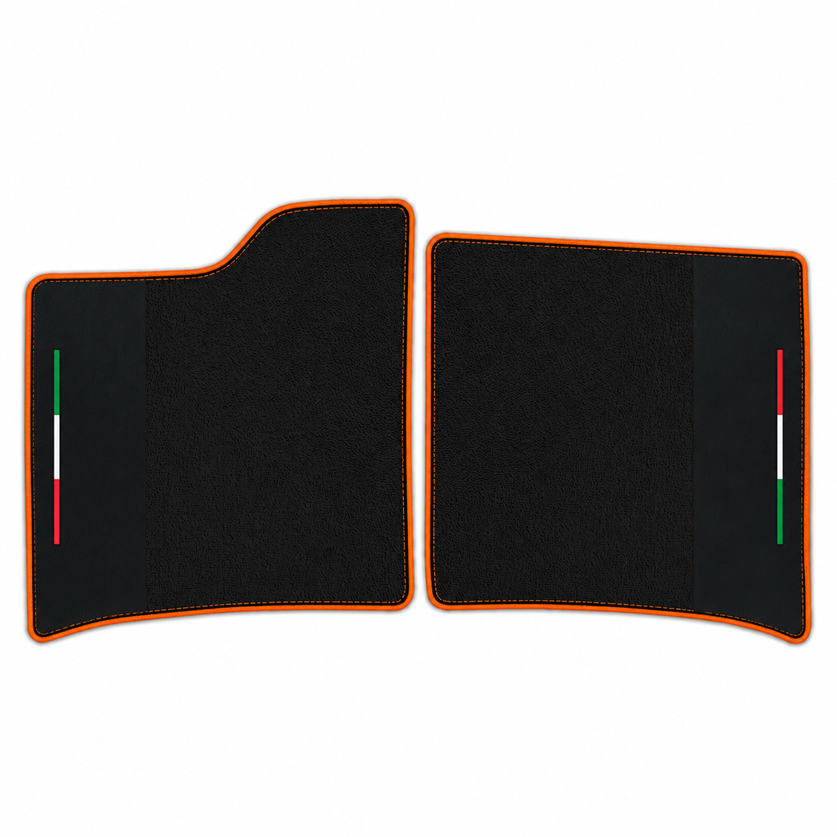 Customizable Leather Floor Mats with Pattern ER56 V2 Edition for Ferrari 12 Cilindri (2024-2026)