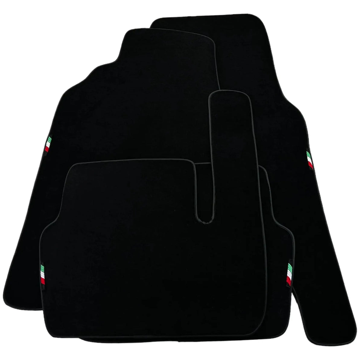 Black Floor Mats For Ferrari 456 (1992-2003) Italian Edition - AutoWin