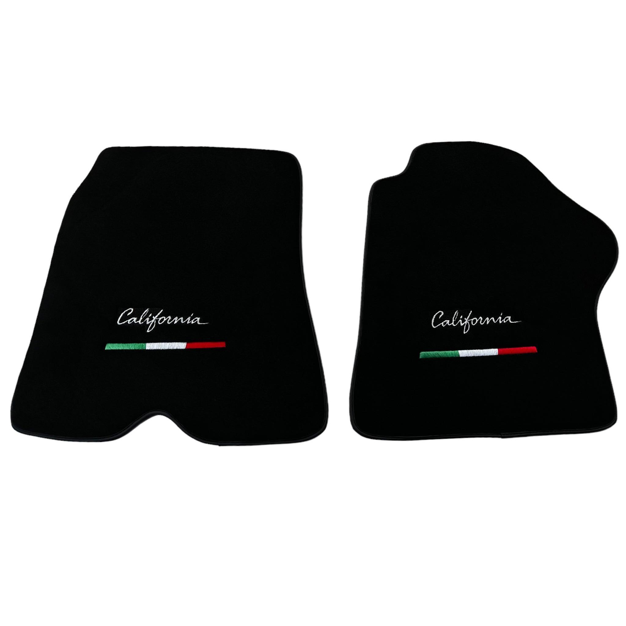 Black Floor Mats for Ferrari California (2008-2014) | Right Hand Drive - AutoWin