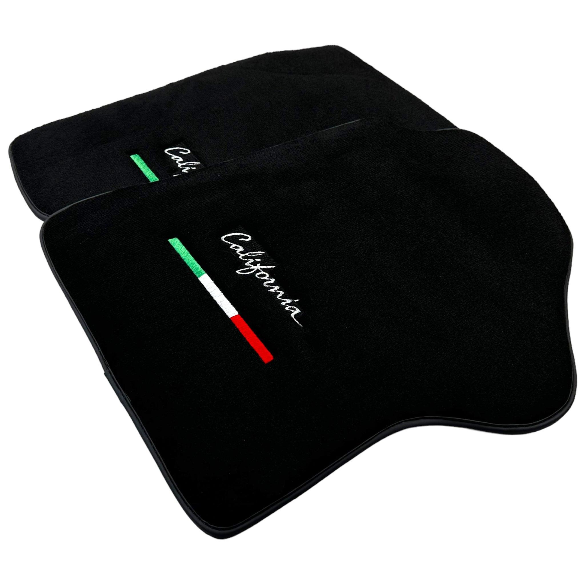 Black Floor Mats for Ferrari California (2008-2014) | Right Hand Drive - AutoWin