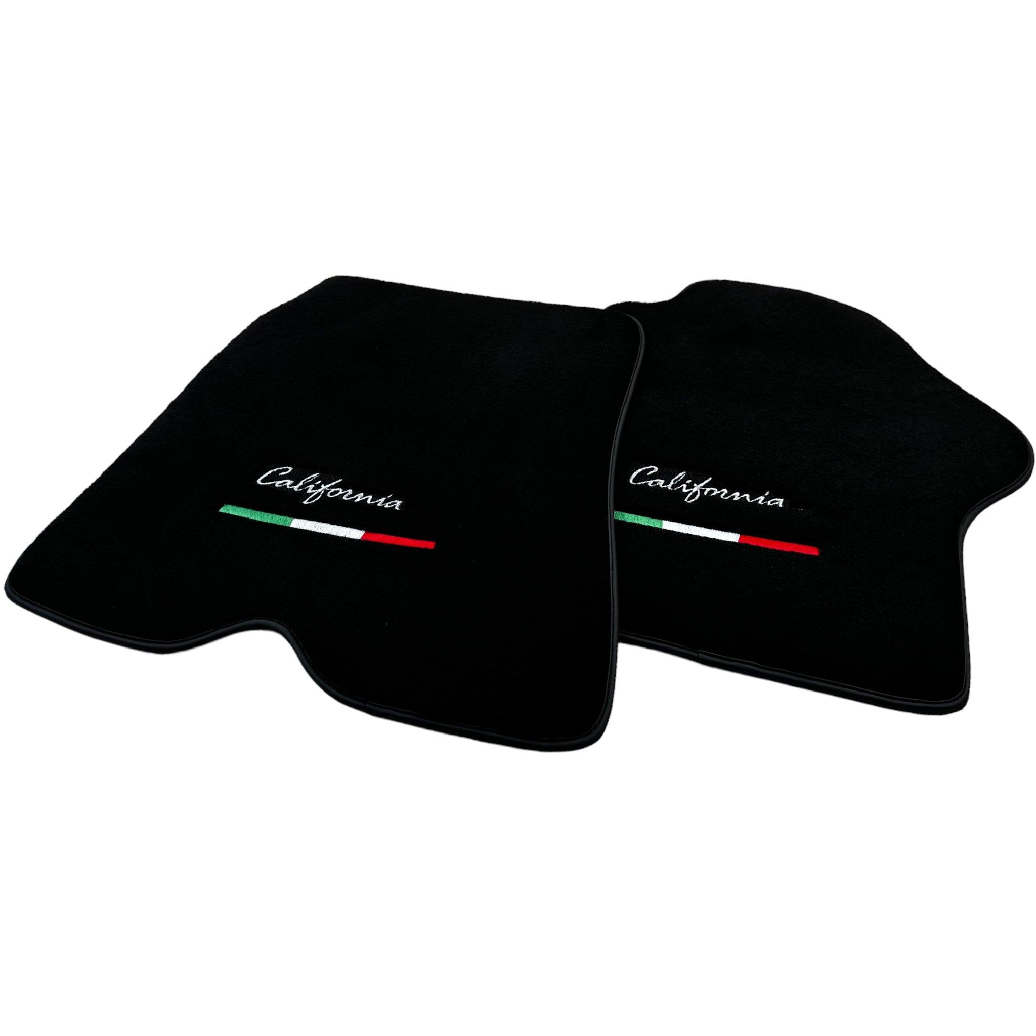 Black Floor Mats for Ferrari California (2008-2014) | Right Hand Drive - AutoWin