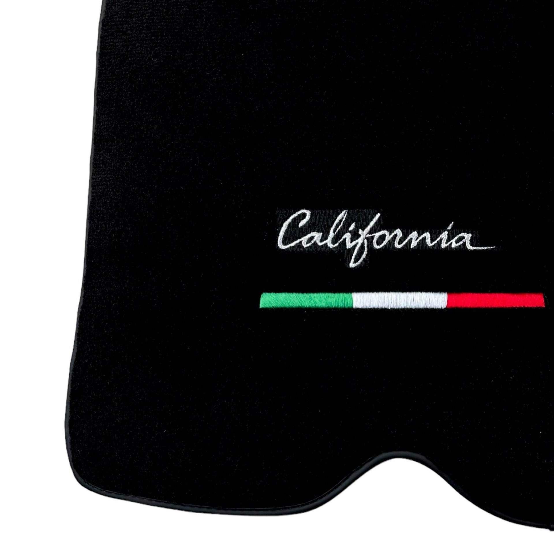 Black Floor Mats for Ferrari California (2008-2014) | Right Hand Drive - AutoWin
