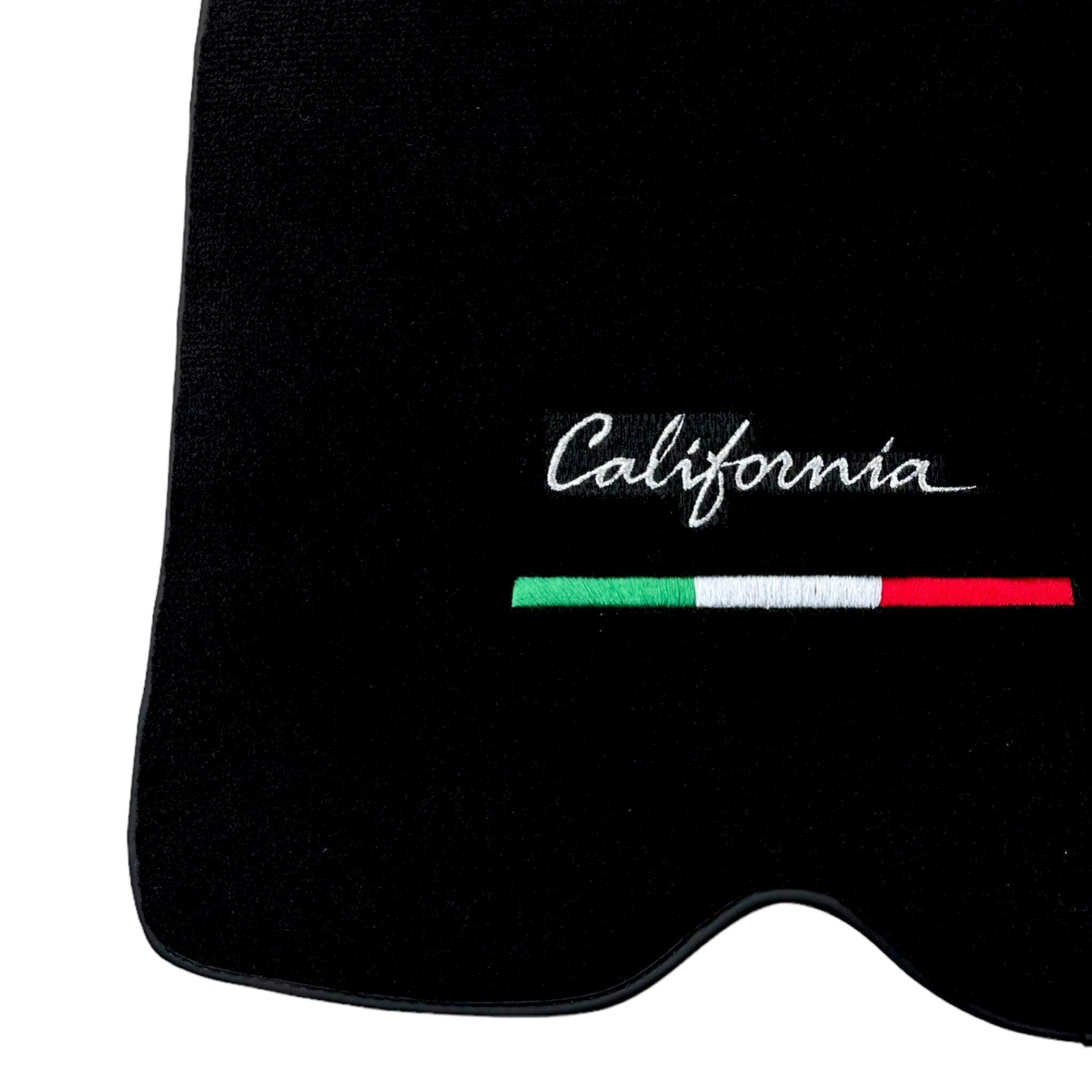 Black Floor Mats for Ferrari California (2008-2014) | Right Hand Drive - AutoWin
