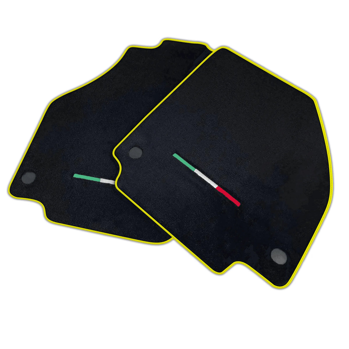 Black Floor Mats for Ferrari F8 Tributo (2019-2023) | Various Trim Colors
