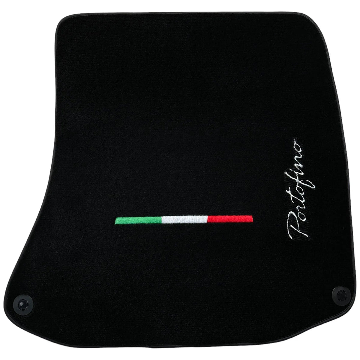 Black Floor Mats for Ferrari Portofino (2018-2023) Italian Edition - AutoWin