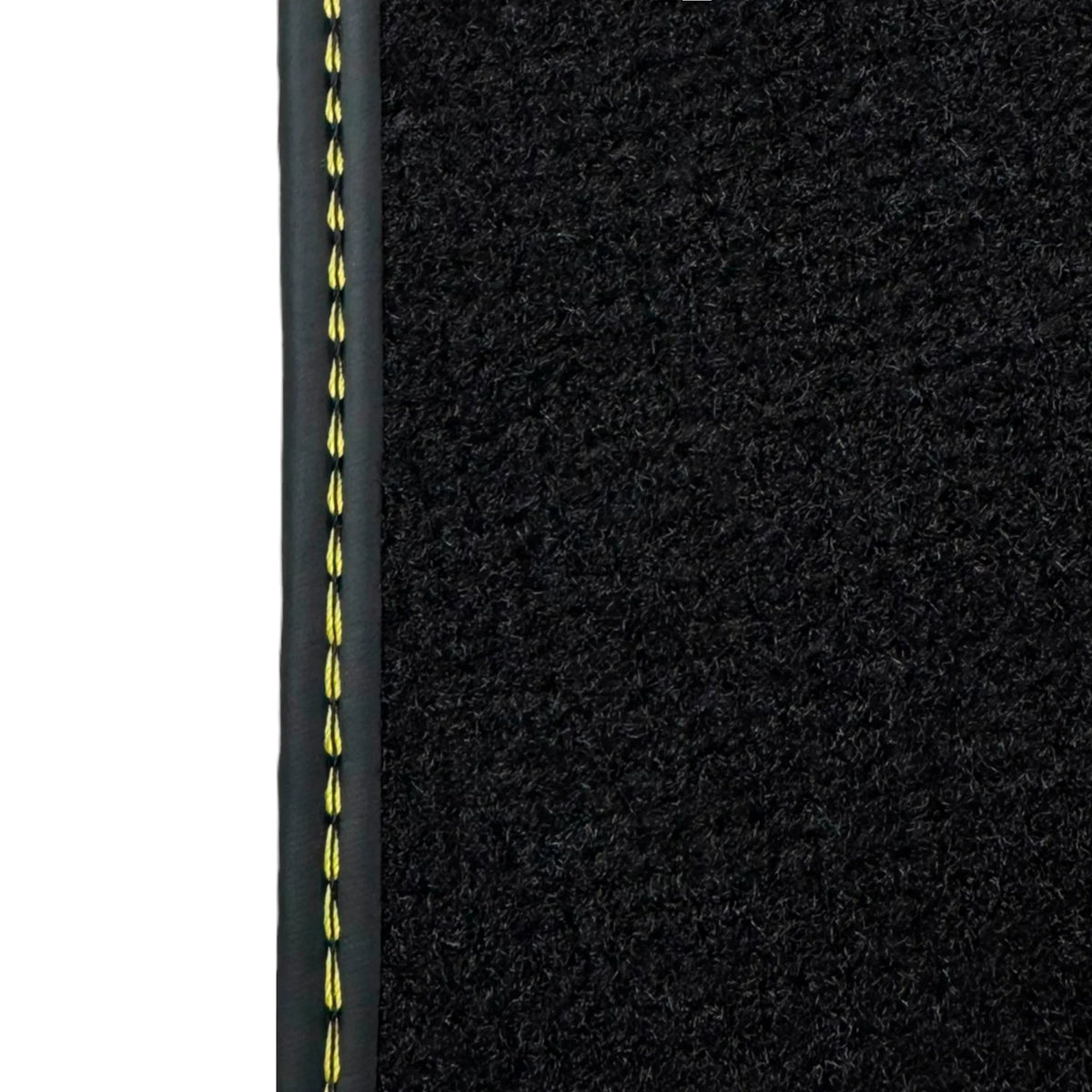 Black Floor Mats for Ferrari Portofino (2018-2023) with Leather