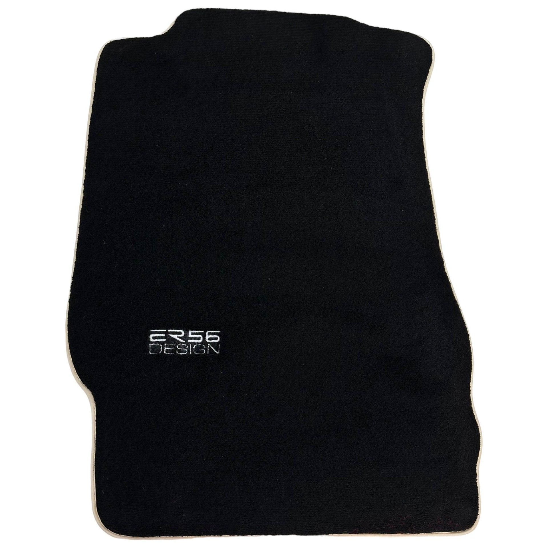 Black Floor Mats For Honda Civic V (1991-1995) ER56 Design - AutoWin