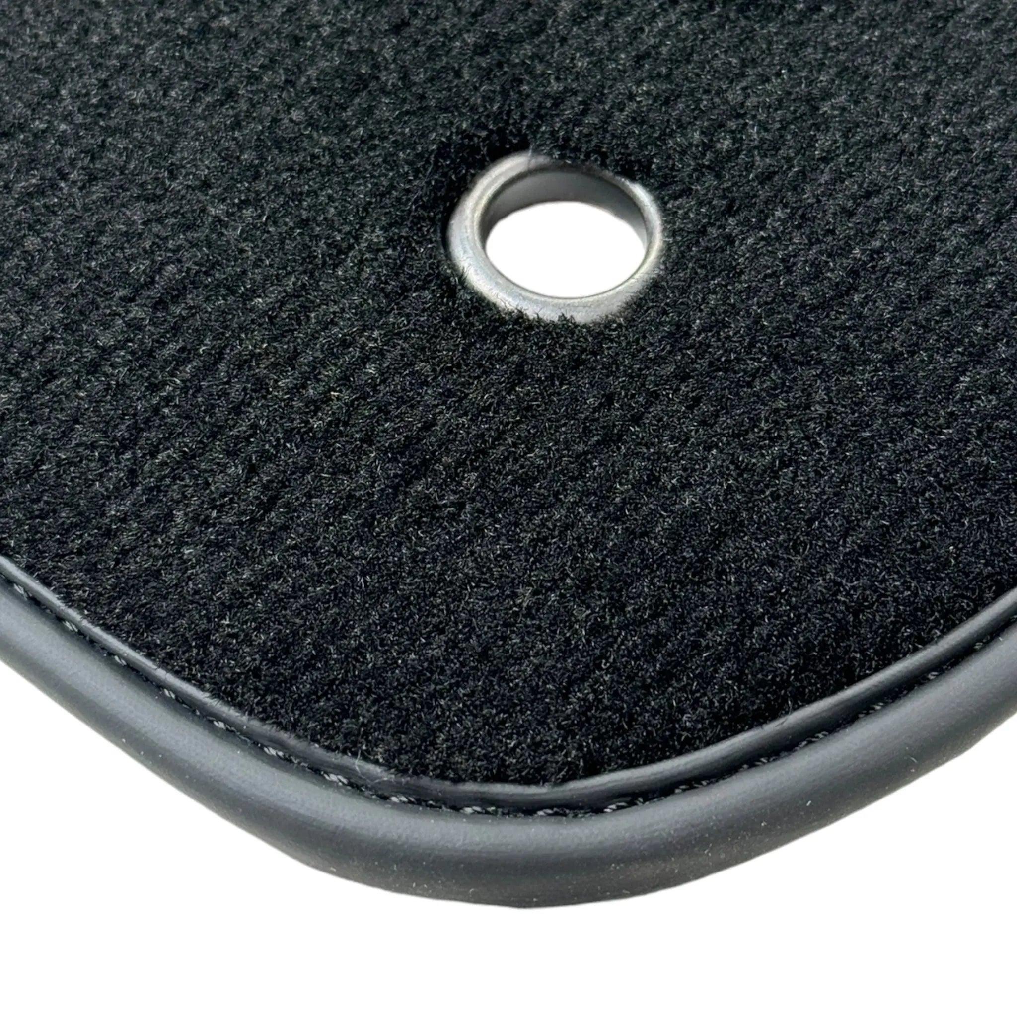 Black Floor Mats for Jeep Compass (2017-2024) - AutoWin