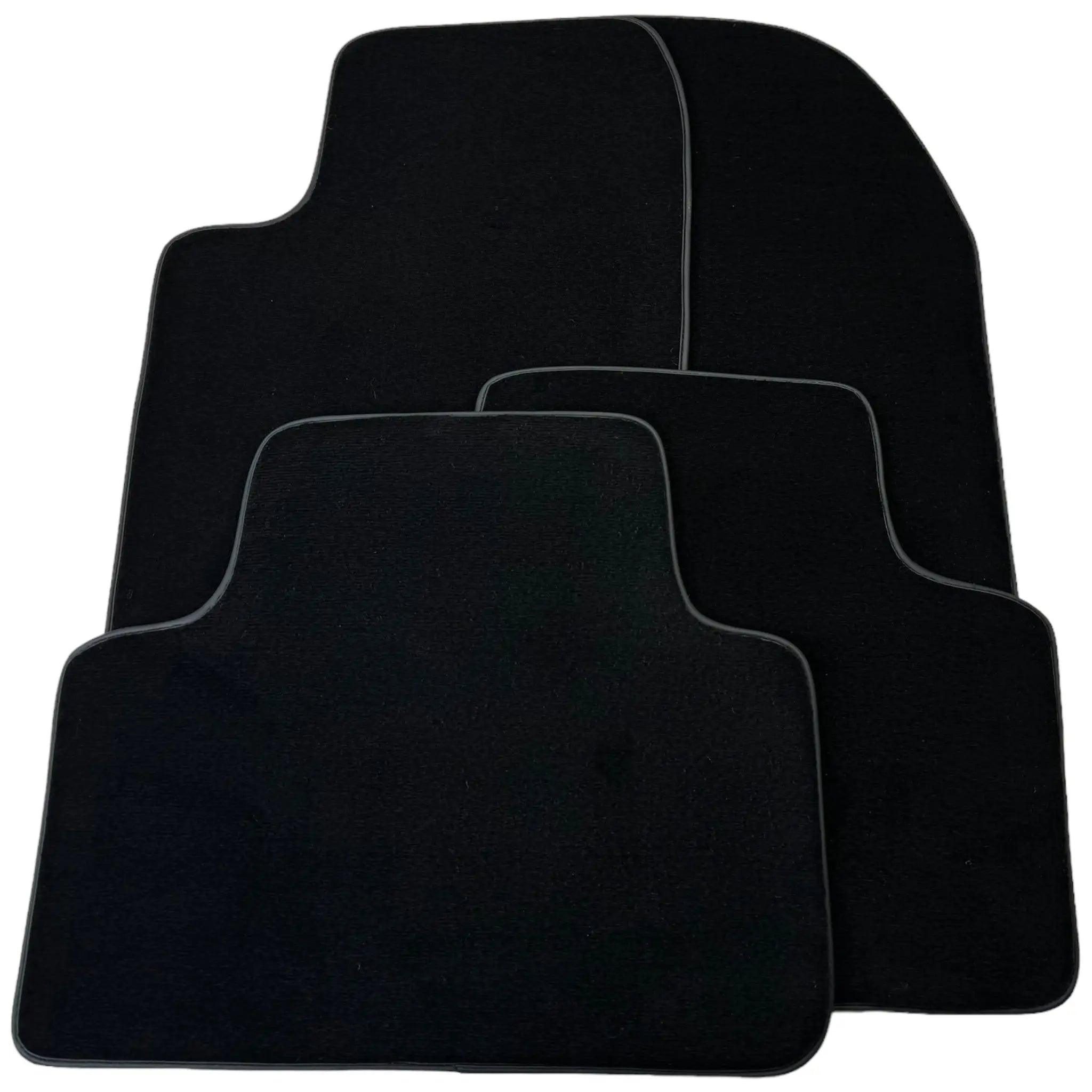 Black Floor Mats for Jeep Compass (2017-2024) - AutoWin