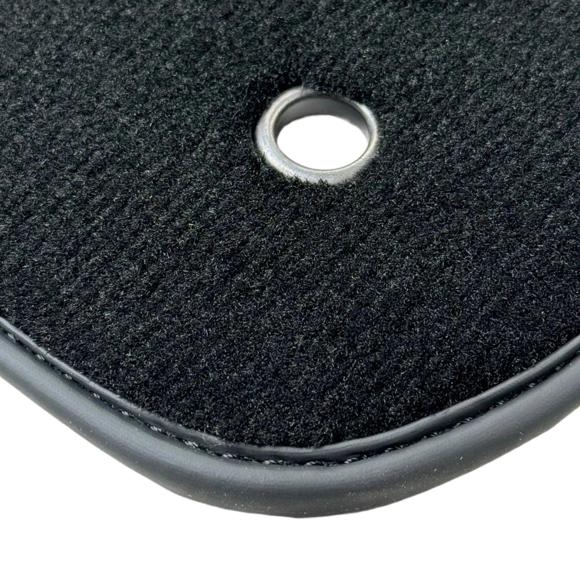 Black Floor Mats for Jeep Renegade (2018-2024) Co Drive with Fixing System - AutoWin