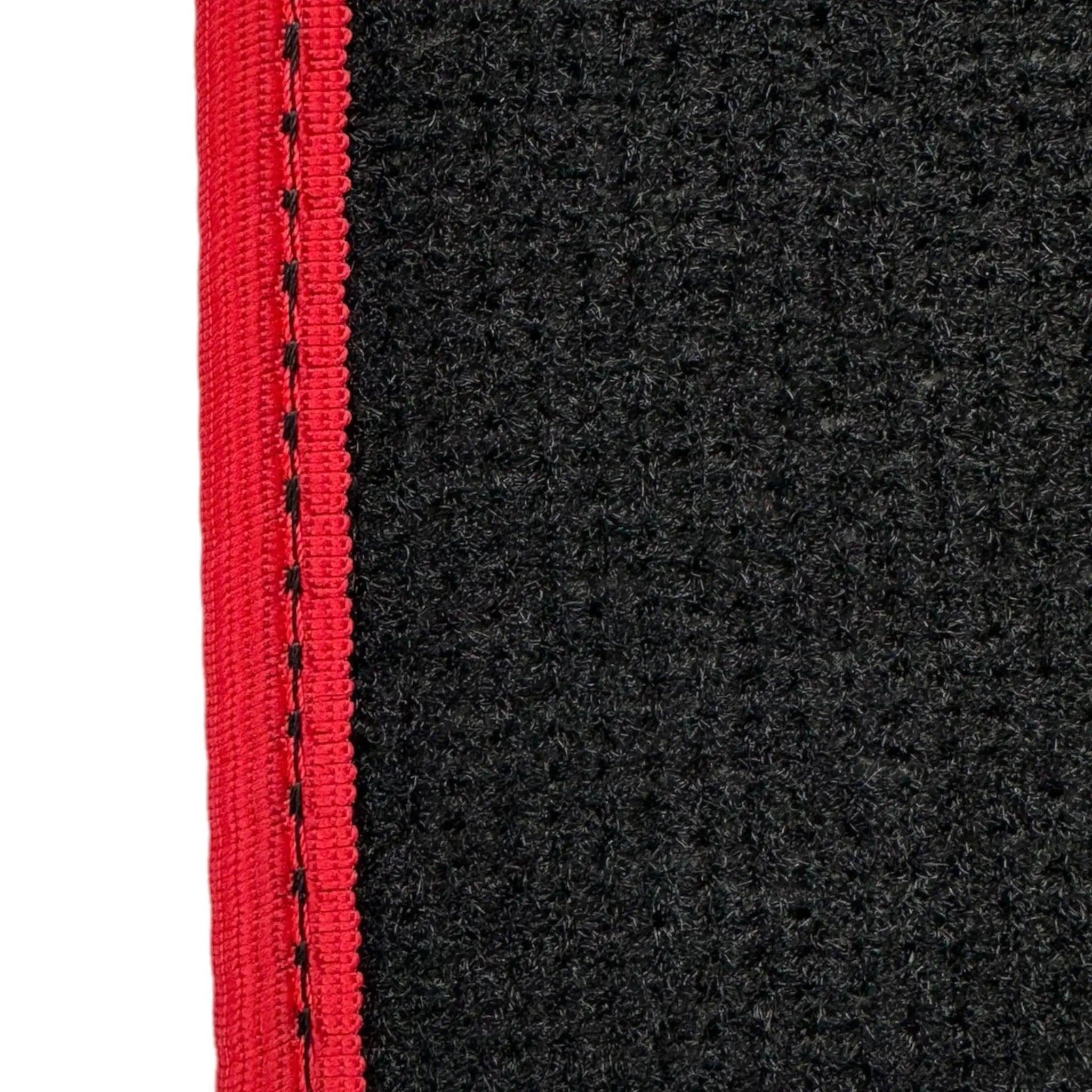 Black Floor Mats for Lamborghini Urus with Red Trim | Right Hand Drive - AutoWin