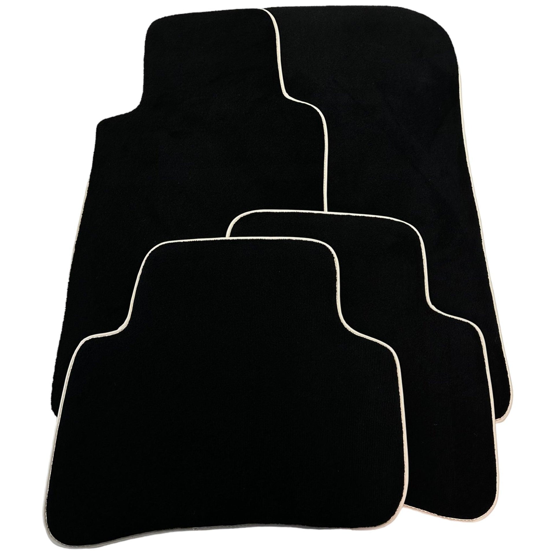Black Floor Mats For Mercedes-Benz C Class W202 (1993-2000) - AutoWin