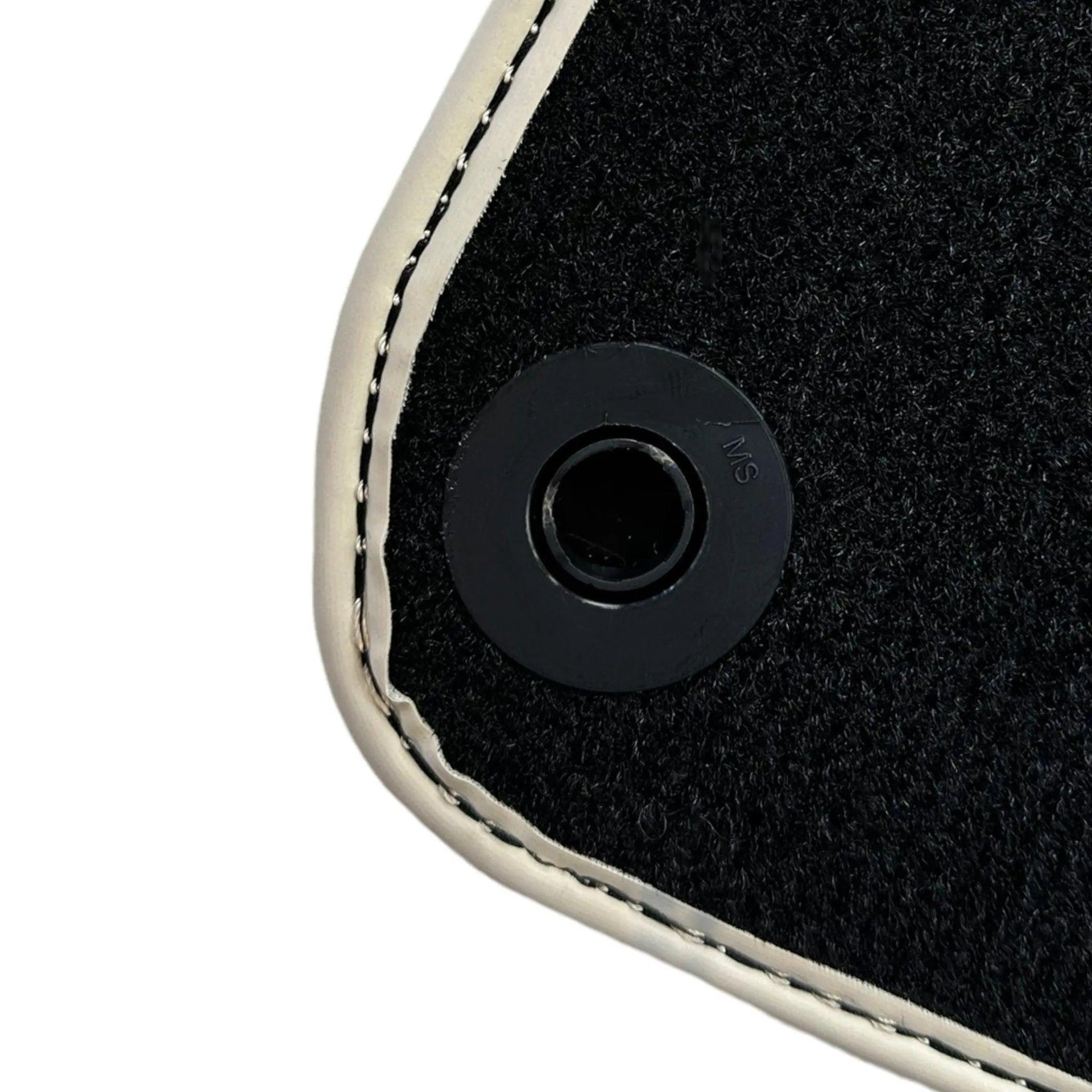 Black Floor Mats For Mercedes-Benz SL-Class R129 (1989-2001) ER56 Design - AutoWin