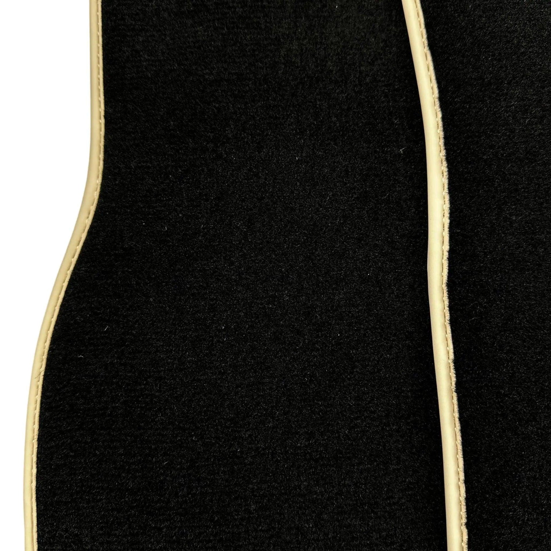 Black Floor Mats For Mercedes-Benz SL-Class R232 (2022-2023) Beige Trim - AutoWin