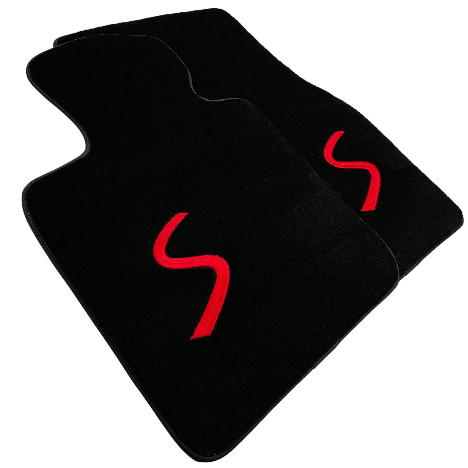 Black Floor Mats for Mini Clubman R55 (2007-2015) - AutoWin