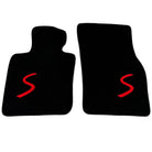 Black Floor Mats for Mini Cooper / One Electric (2020-2023) - AutoWin