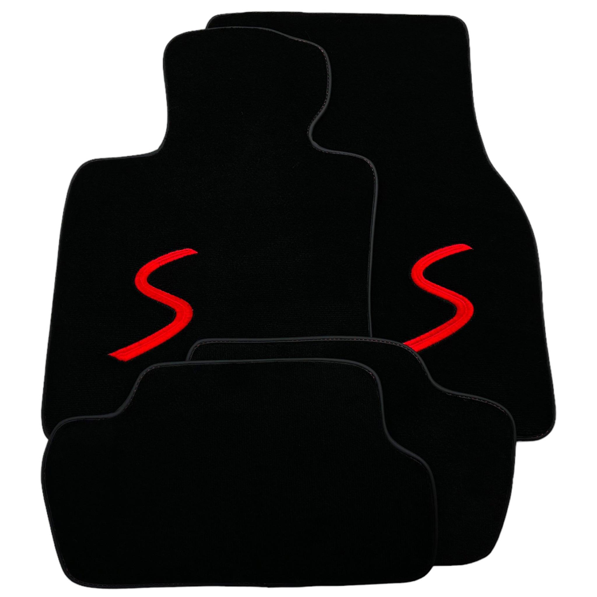 Black Floor Mats for Mini Cooper / One R50 (2001-2007) - AutoWin