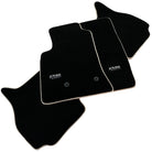 Black Floor Mats For Mitsubishi Pajero V80 (2006-2011) ER56 Design - AutoWin