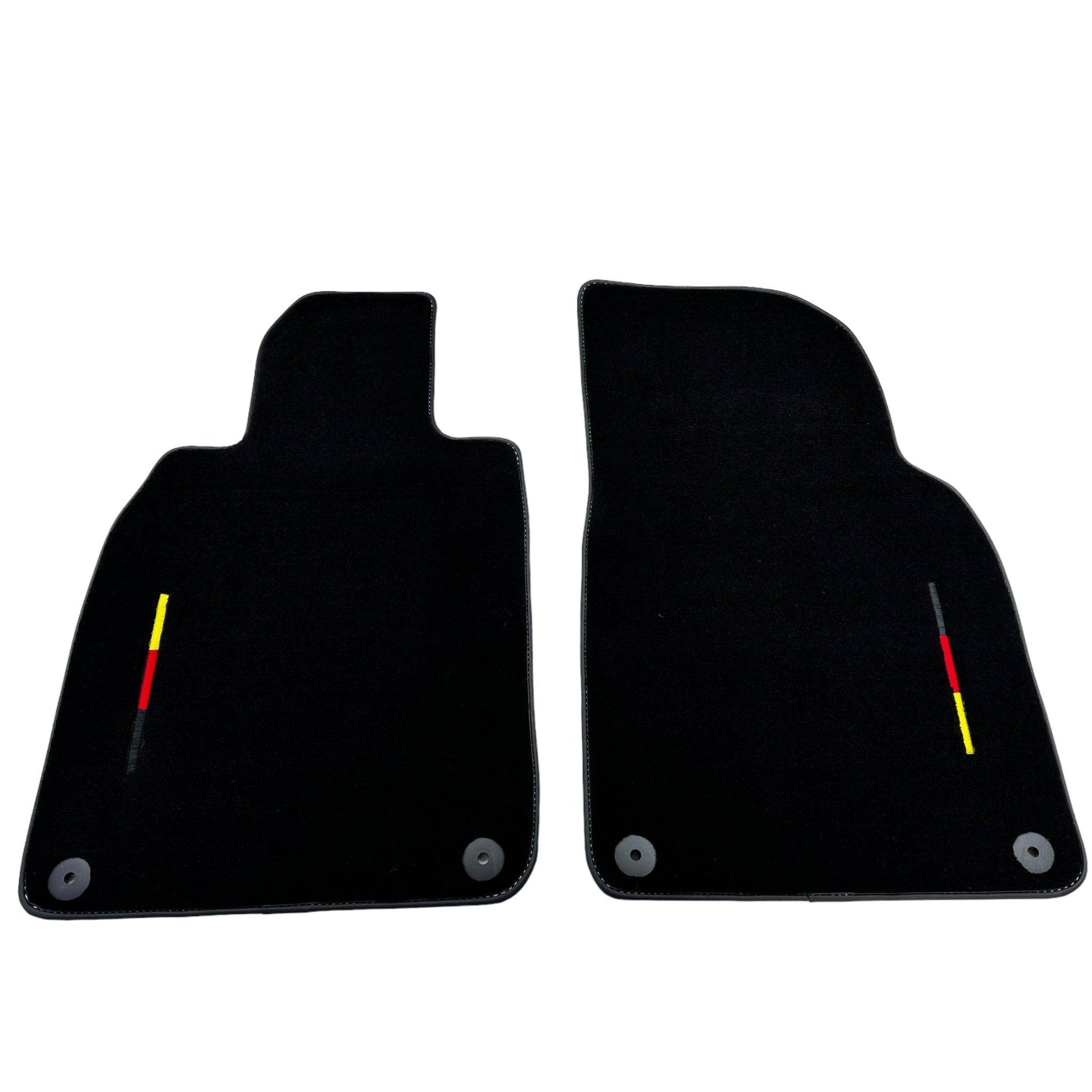 Black Floor Mats for Porsche 991 (2012-2019) - AutoWin