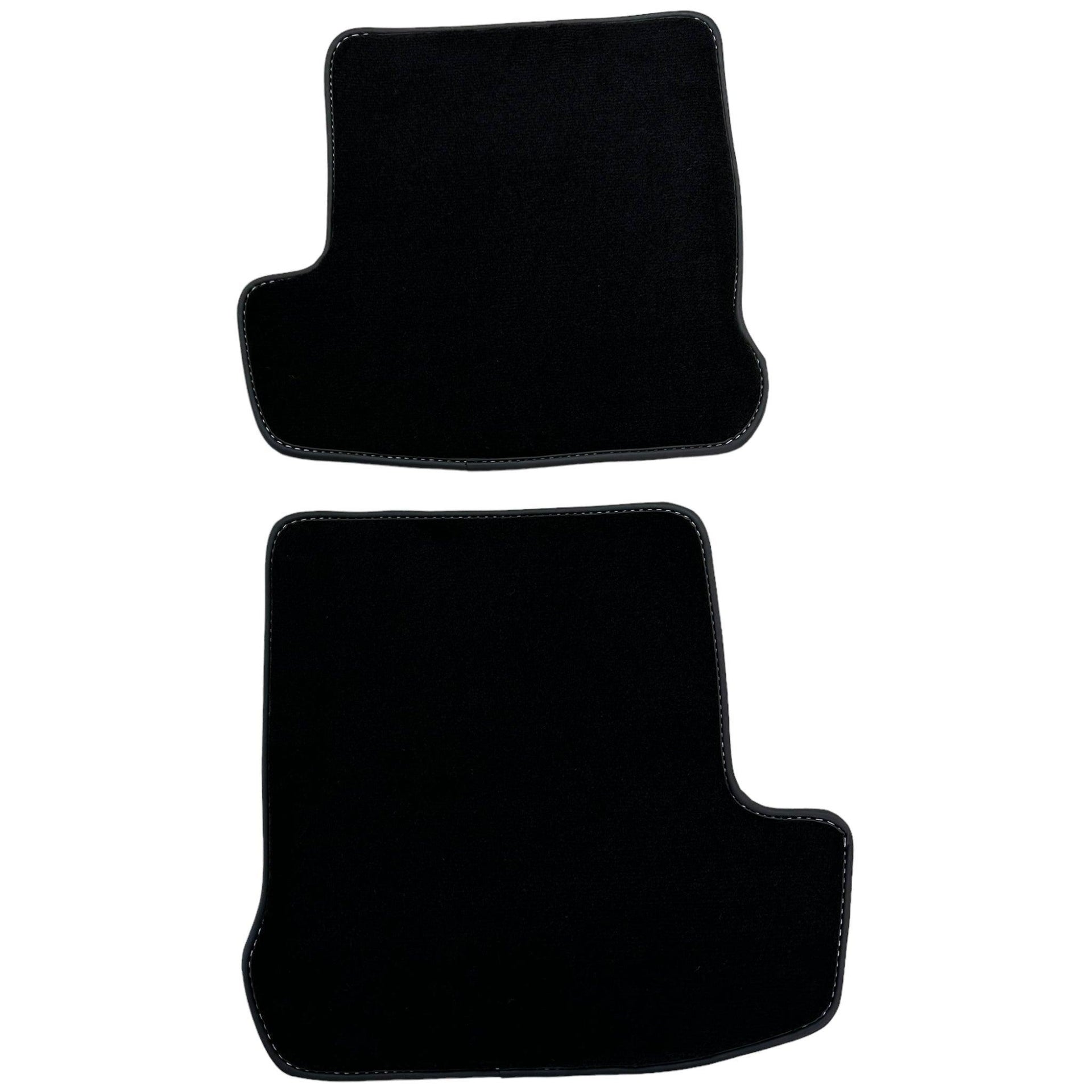 Black Floor Mats for Porsche Taycan (2019-2023) - AutoWin