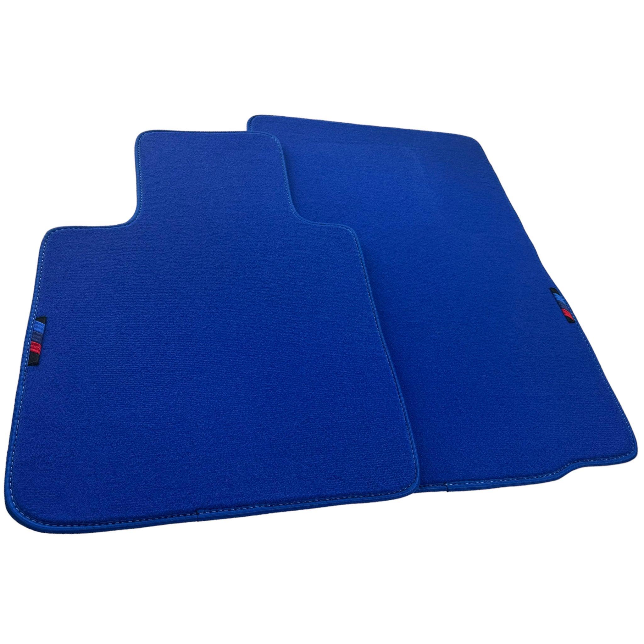 Blue Floor Mats For BMW Z4 Series E89 With M Package - AutoWin