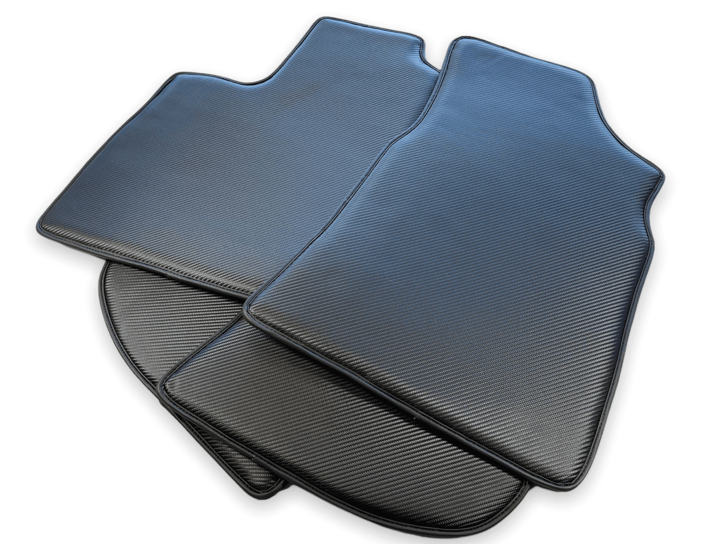 Carbon Fiber Floor Mats For Bentley Continental GTC (2006–2011) - AutoWin