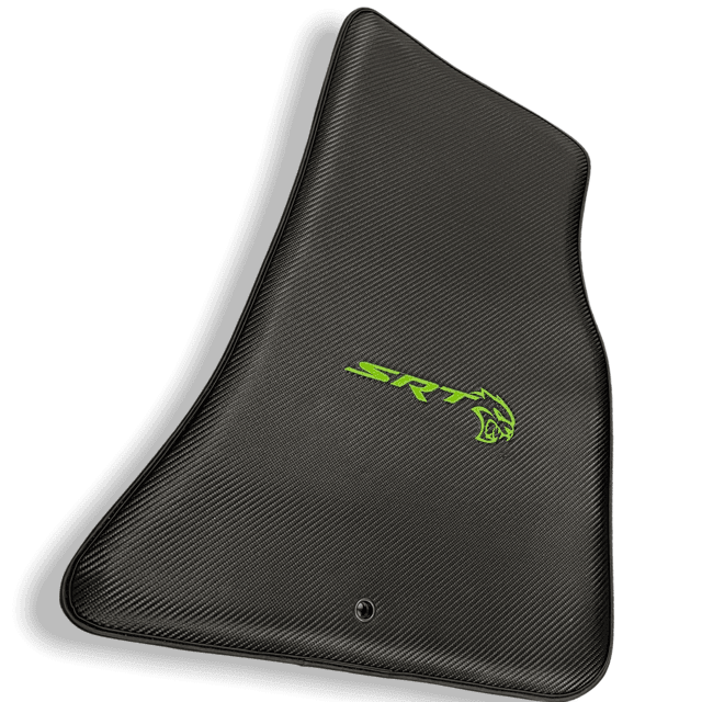 Carbon Fiber Floor Mats For Dodge Charger SRT (2015-2024) - AutoWin