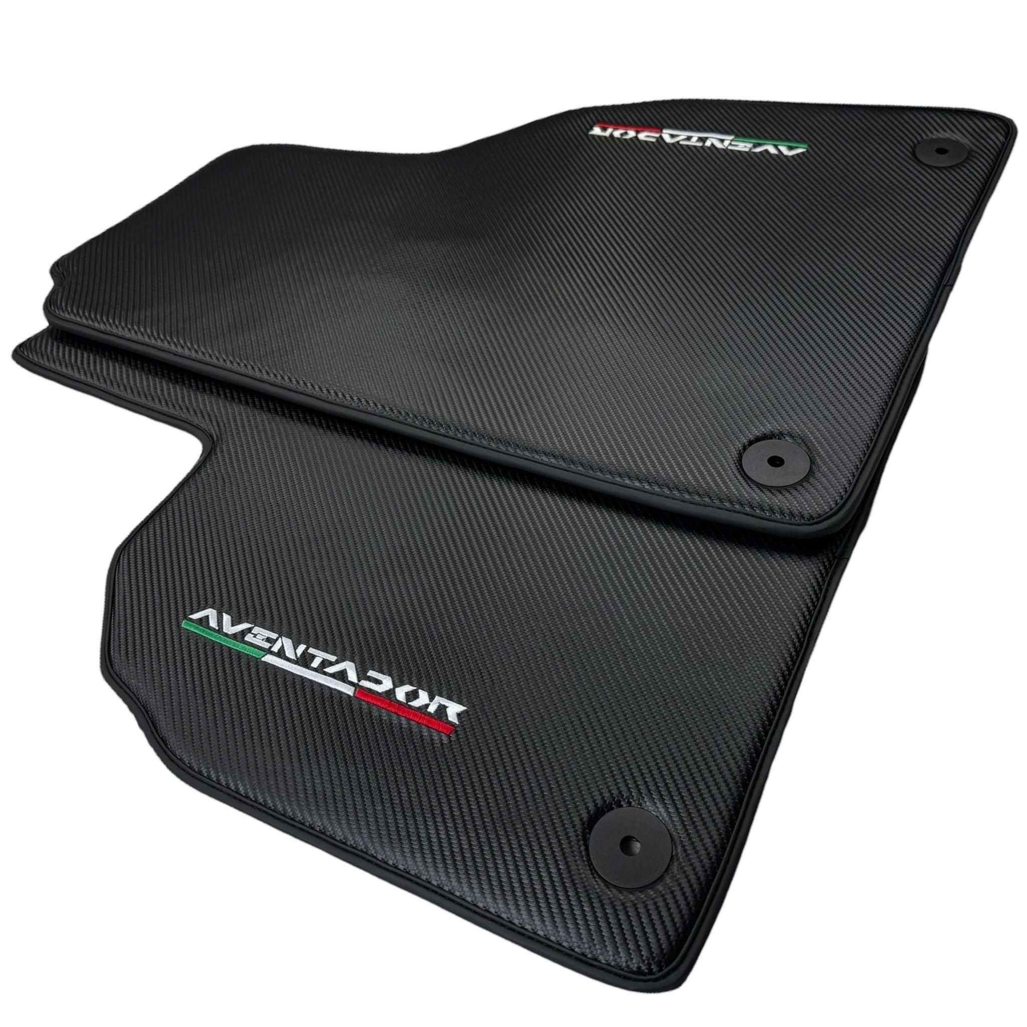 Carbon Fiber Floor Mats for Lamborghini Aventador - AutoWin